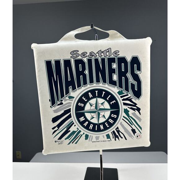 1996 Seattle‎ Mariners Stadium Seat Cushion MLB Wincraft Kingdome 90s MLB VTG - Picture 1 of 7